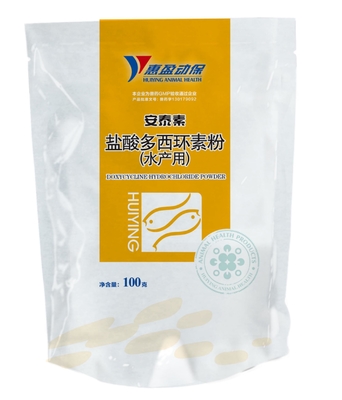 Vibrio Aeromonas Hydrophila için %10 Doksisiklin Hidroklorür Sucul Veteriner Tıbbı